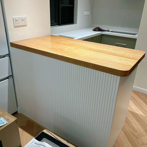 木板定制台面板吧台板榆木板置物隔板现货松木板长方形实木桌面板