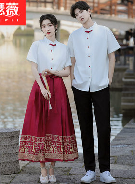 夏季新款学院风初高中小学生班服校服复古中式演出服民国风合唱团