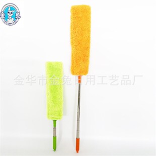 可伸缩加长杆缝隙灰尘刷除尘鸡毛C掸子细缝尘掸打扫家务清洁工具