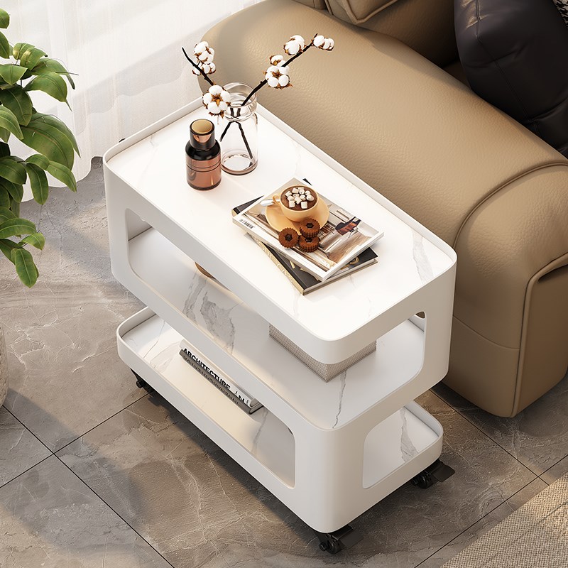 可移动边几边柜沙发边置物架小桌子客厅推拉茶几小推车边桌床头