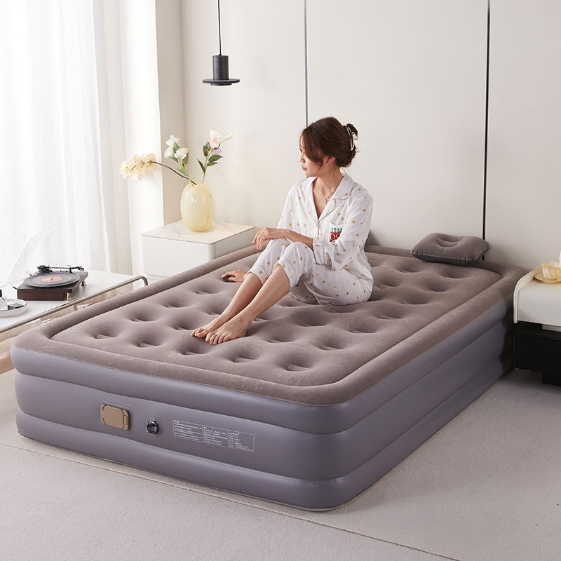 气垫床户外露营全自动充气垫床双人充气床加厚单人折W叠床家用气