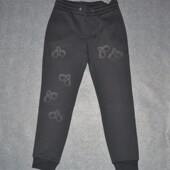 秋冬厚款 绣花休闲裤 卫裤 F男装 时尚 个性 潮N牌紧腰收脚裤 子2590