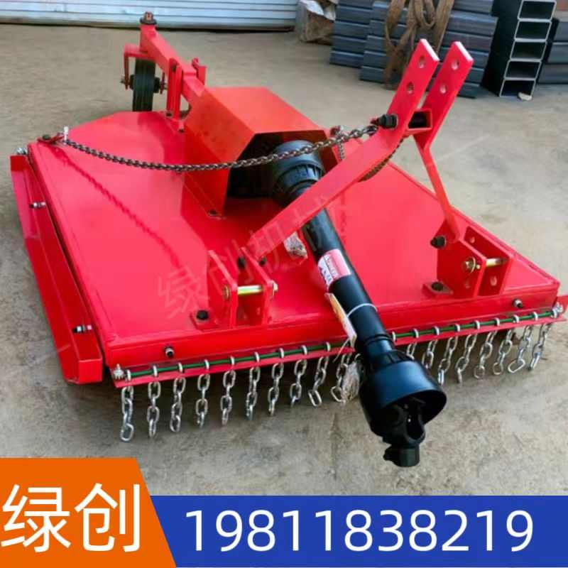 旋转式割草机四轮拖拉机带果园碎草机打草机Y机场打草机