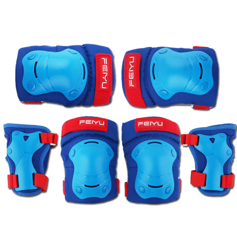 儿童轮滑护e具套装自行车头盔滑板溜冰鞋护套平S衡车防摔保护膝装