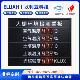 LED定制室内电子看板单色大棚检测空气土壤温湿度光照实时显示