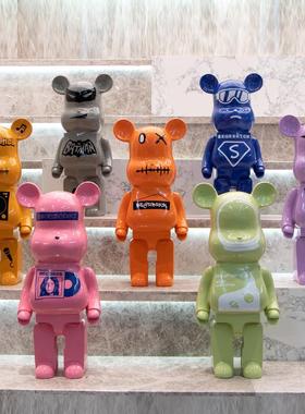 由居创意暴力熊落地雕塑家居客厅卧摆件搬家开业礼物乔迁新居礼品