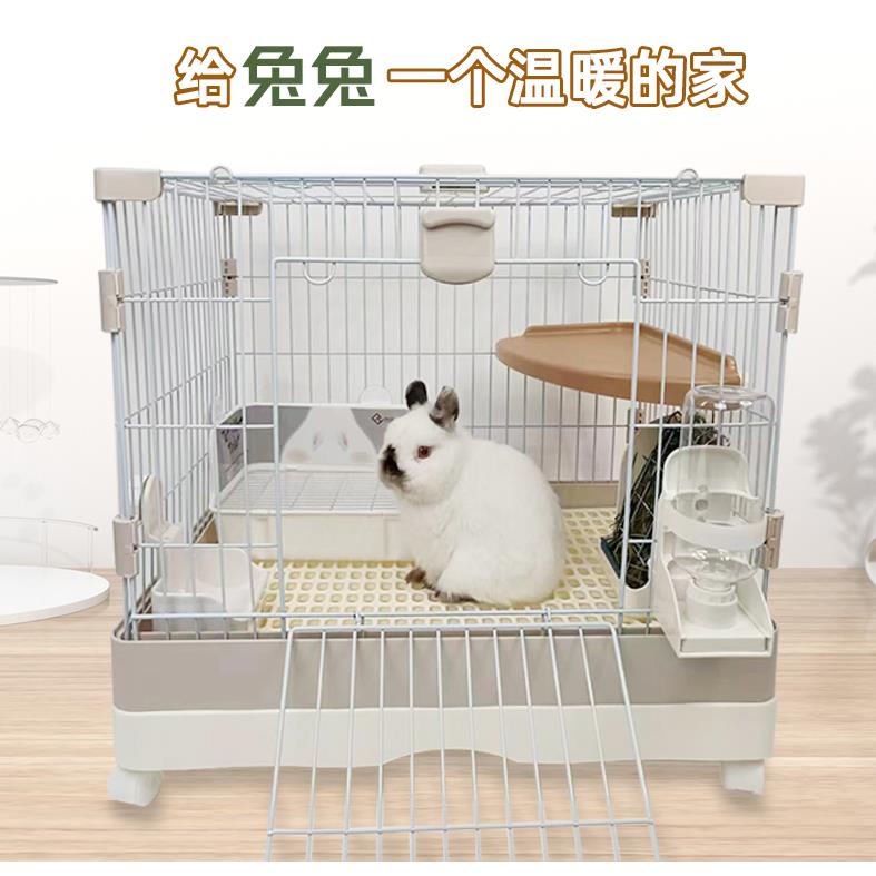 小中号兔笼子兔子笼抽屉式宠物室内家用荷兰猪天竺鼠龙猫用品家具