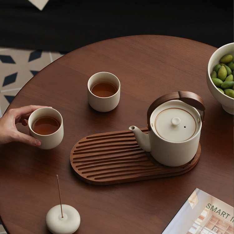 中古风茶具套装家用喝茶下午茶大容量提梁壶茶台感民宿