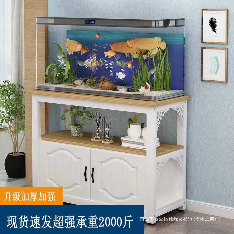 欧式鱼缸柜底柜金属底架底座草缸鱼缸架子铁艺鱼缸底架水族箱