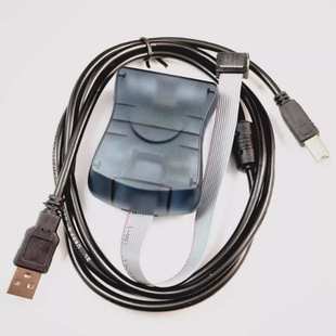 编程器 下载线 兼容原装 STK500型AVRISP XPII AVR MKII ISP下载器