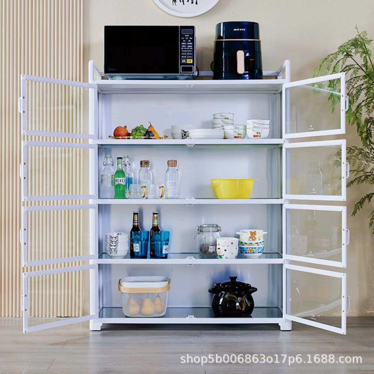 厨房橱柜碗柜小型出租屋老式家用餐边柜子储物柜茶水柜客厅收纳柜