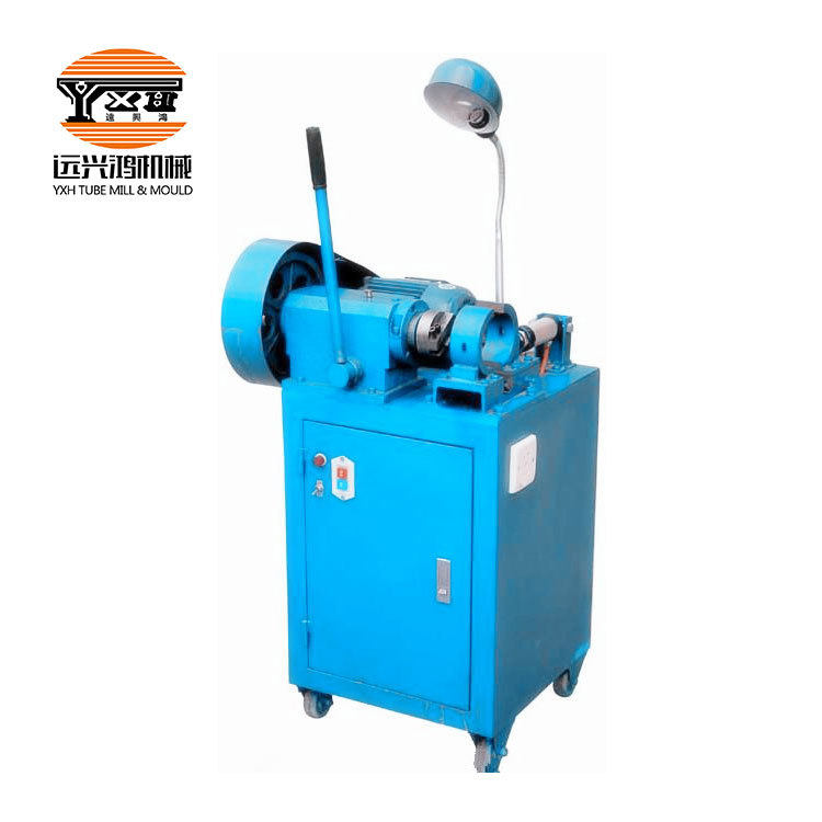 不锈钢管磨口机 楼梯扶手管磨口设备 零毛刺