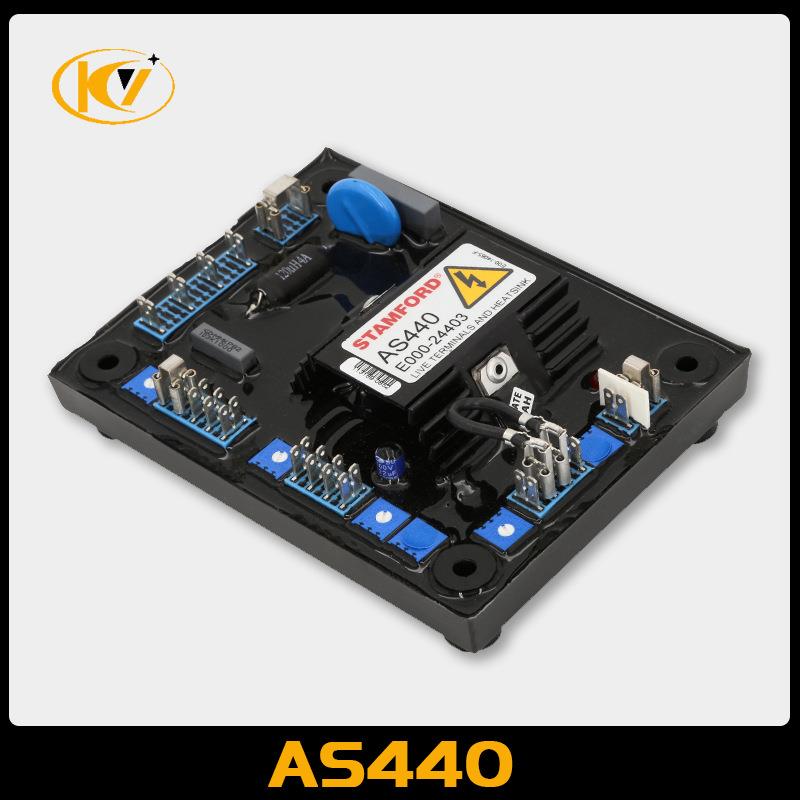 无刷同步自动电压调压器AVRAS440 发电机配件原装AVR稳压调节器