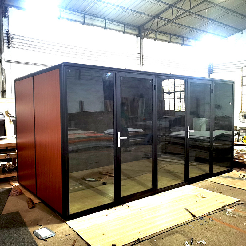 可移动隔音房电话亭组装拆卸式户外防水办公室静音舱厂家