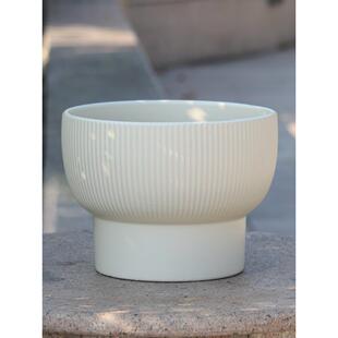 高蝴蝶兰花盆陶瓷特别千年白玉兰怪物口径34cm茉莉花冬青深夜花盆