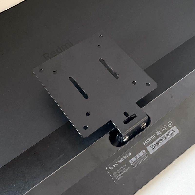 红米1A显示器vesa转接板23.8寸G24 27寸机械臂支架壁挂转接器底座