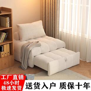 泡芙沙发床多功能二合一可伸缩折叠沙发床小户型客厅单双人沙发床