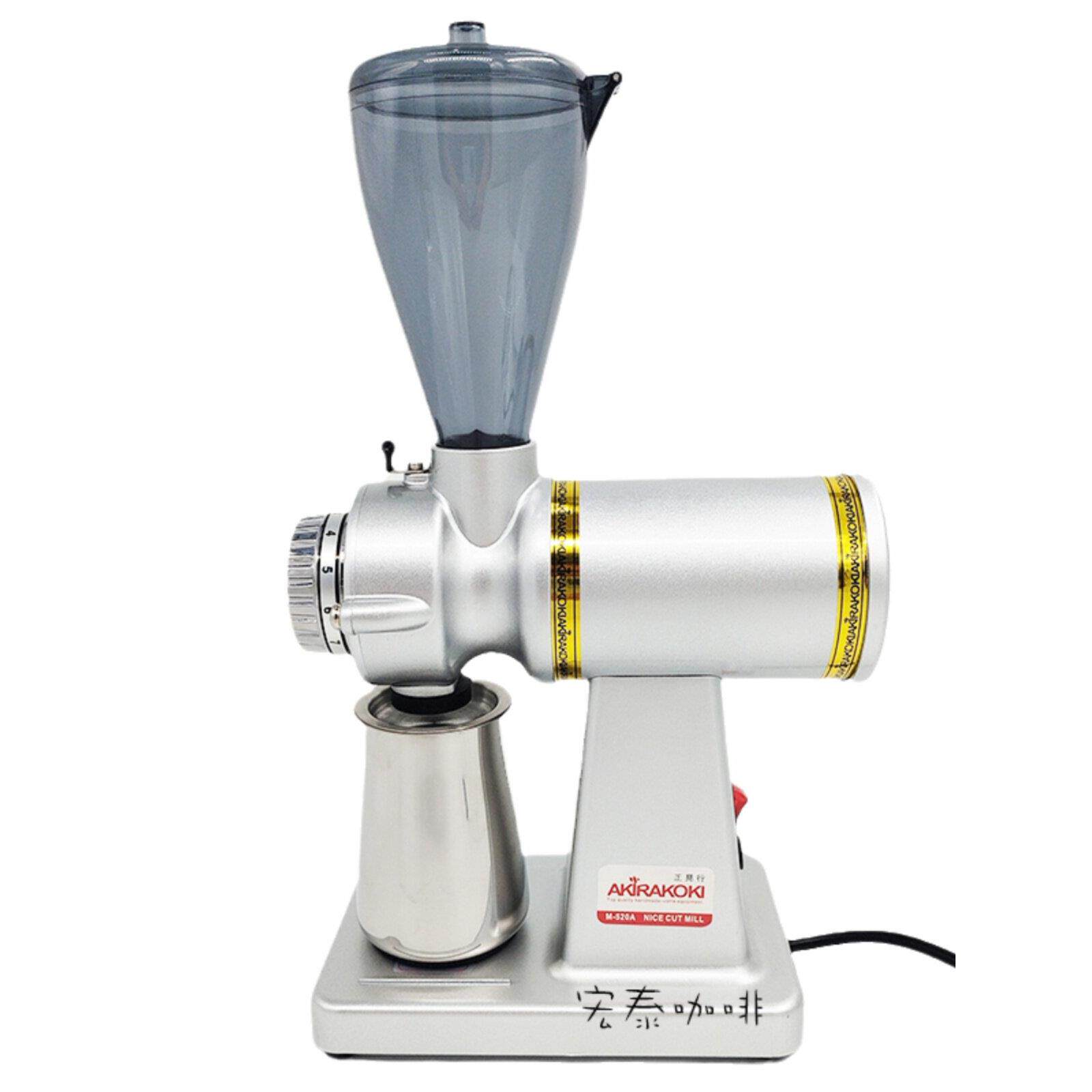 台湾AKIRA正晃行M520A小飞鹰磨豆机家用商用电动咖啡研磨机意式