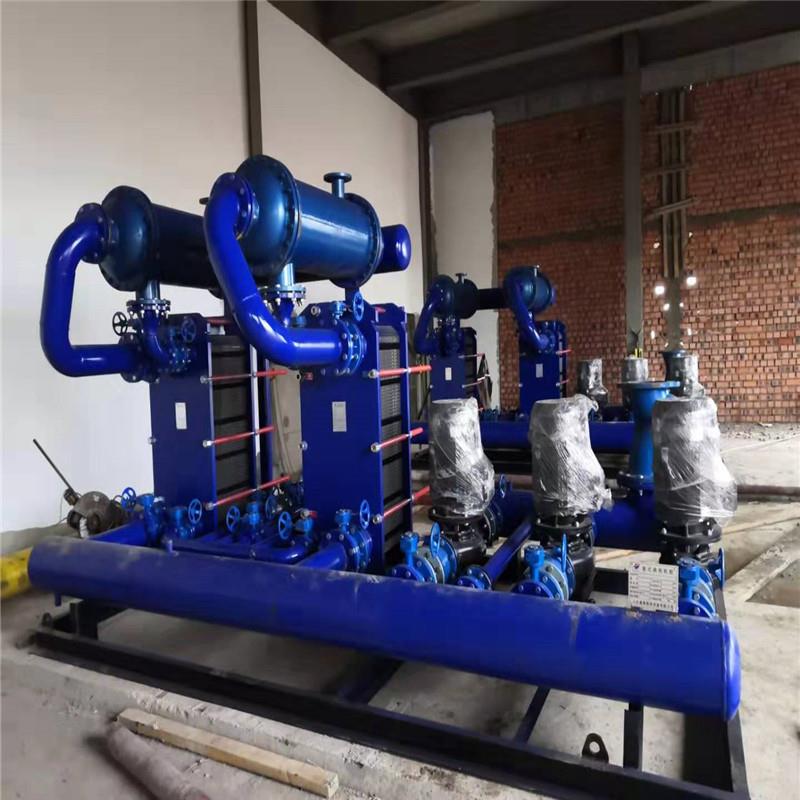 厂家直供自动换热机组高效汽水换热机组效率高蒸汽板式换热机组