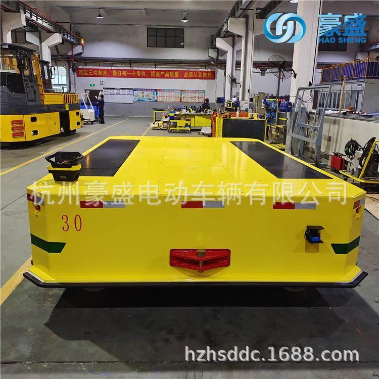 0吨举升重型AGV无轨电动平车电动平板车转运车