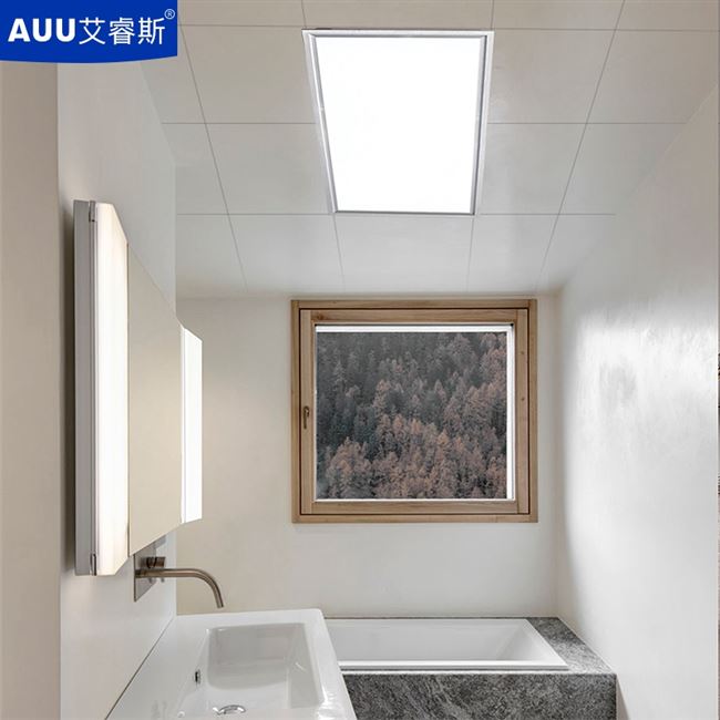 新品厂促集成吊顶灯嵌入式厨房leCd天花铝扣板卫生间厨卫面板平品