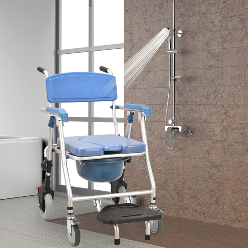 厂家沐浴椅老人移位机洗澡t浴椅可折叠椅子坐便器坐便椅浴室孕妇