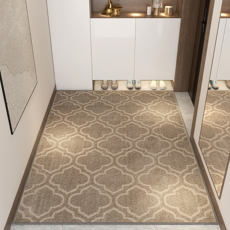 入户门地垫轻奢高级感复古地毯门垫进门门口防滑家用玄关脚垫耐脏