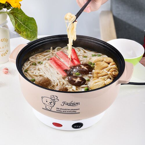 韩式迷你电煮锅电热锅 电饭煲电火锅蒸锅宿舍电煮面锅厂家
