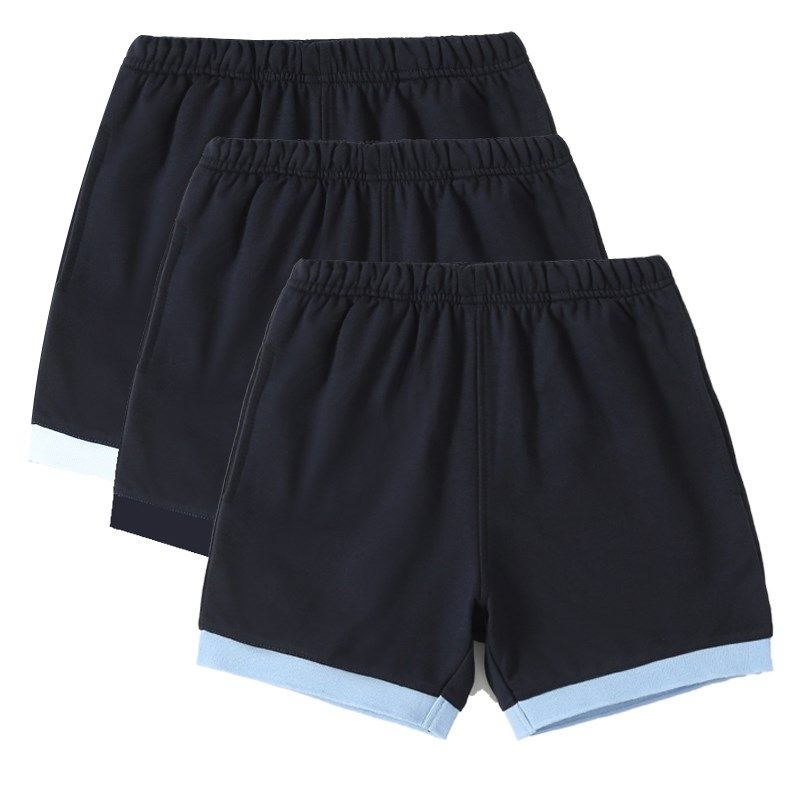 儿童短裤夏季薄款英伦学院风男生校服裤小学生运动裤棉女童五分裤