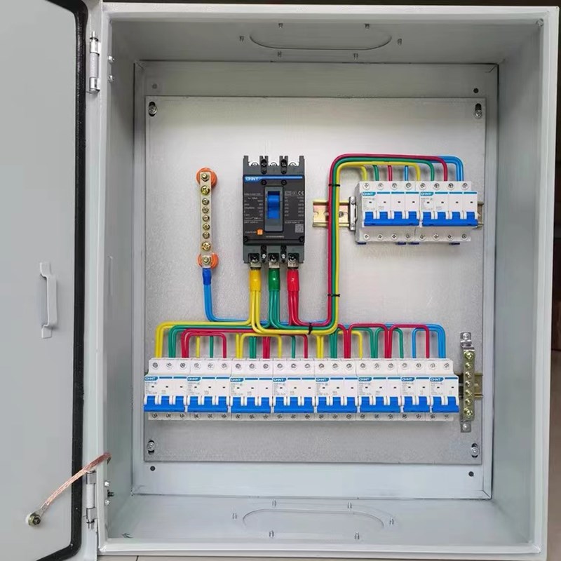 低压成套配电箱工地二三级临时控制户外开关照明柜工程定做电表箱