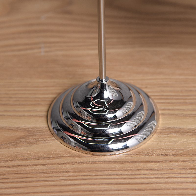 新款办公桌旗 Y型摆件旗杆银色底座签约谈判旗架桌旗