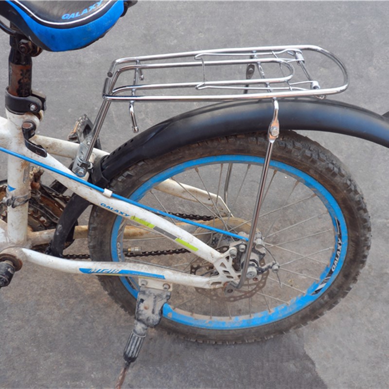 20自行车后座架骑行装备单w车配件v刹碟刹尾架行李架山地车后货架