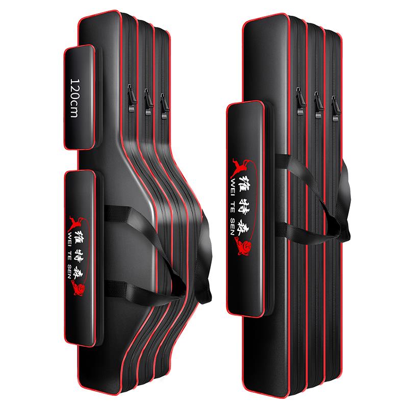 鱼竿包渔具d包防水鱼杆包海竿包大肚包多功能收纳包鱼包钓鱼包鱼