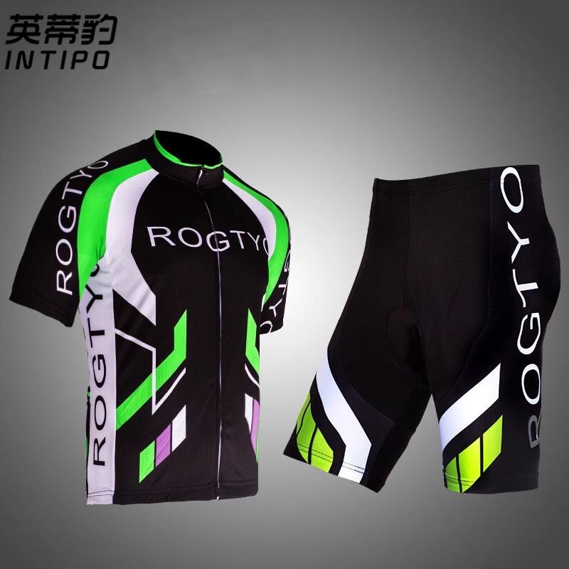 短袖骑行套装男自行车骑行上衣裤子春夏骑行服公路车自行车服透气