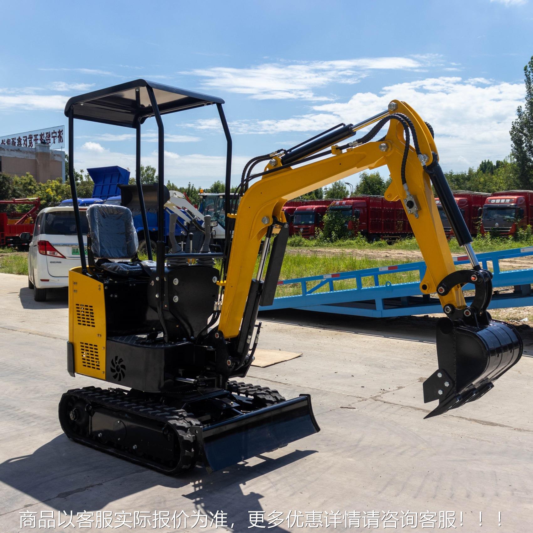 厂家直供松家用微型挖掘道机管土方工HT10BZ小程挖掘机 农用果园