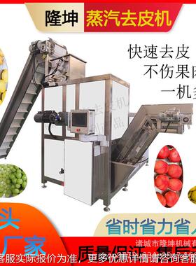HKP果蔬去皮皮机 多功土豆能红薯不去皮机 全自动锈钢葡萄桃子去