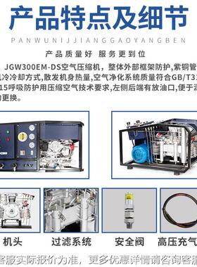 0JG压WJGW300/E30/EM-DS潜水缩自动启停消防空气机填充泵自动排污
