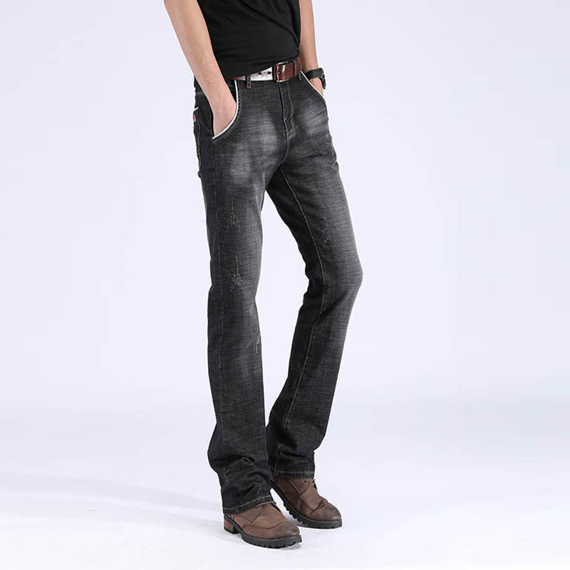 21秋冬新款男微喇叭牛仔长裤 韩版潮弹力修身男喇叭牛仔长裤 男,男装,牛仔裤,淘宝优惠券,粉丝福利购,淘宝优惠卷