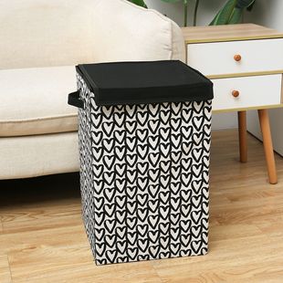 脏衣服收纳筐网红款脏衣篓高颜值有盖放衣服的篓子容量污衣篮家用