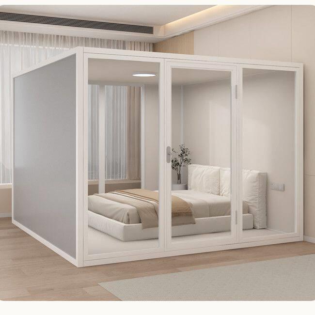 隔音房静音仓隔音睡眠仓家用移动睡眠舱钢琴家用练歌房办公电话亭