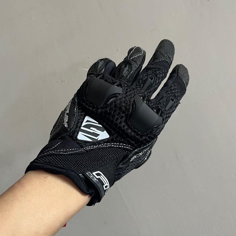 FIVE摩托车竞技手套春夏季保暖防水摩托车骑行手套防摔越野摩旅