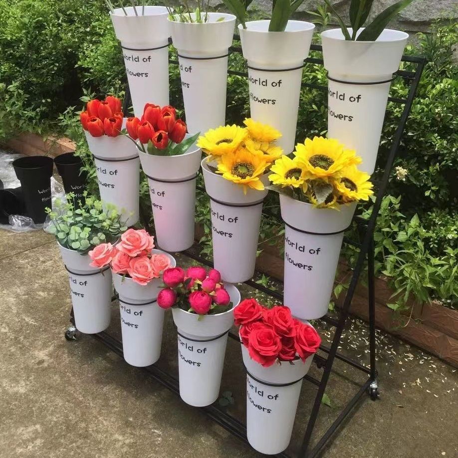新款正品花店婚前展示铁质花架