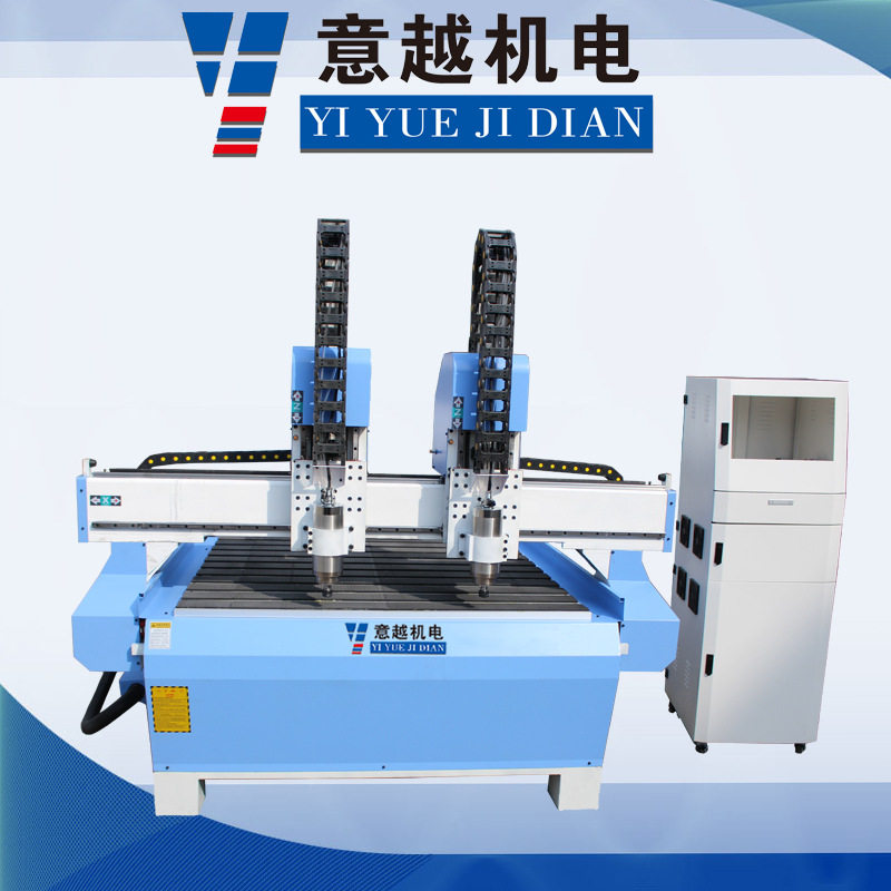 特价银雕双头数控泡沫雕刻机 棺EVA雕刻机 工艺牌匾板材CNC开料机