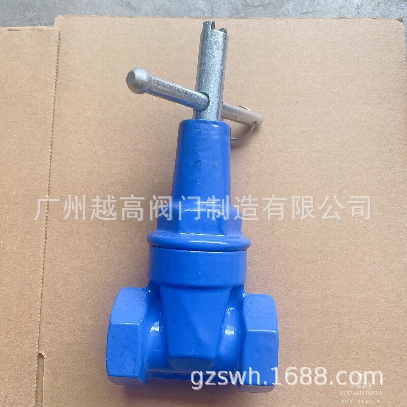 FDZ15X表前闸阀 球墨内螺纹软密封闸阀丝扣防盗闸阀FDZ15X-10/16Q