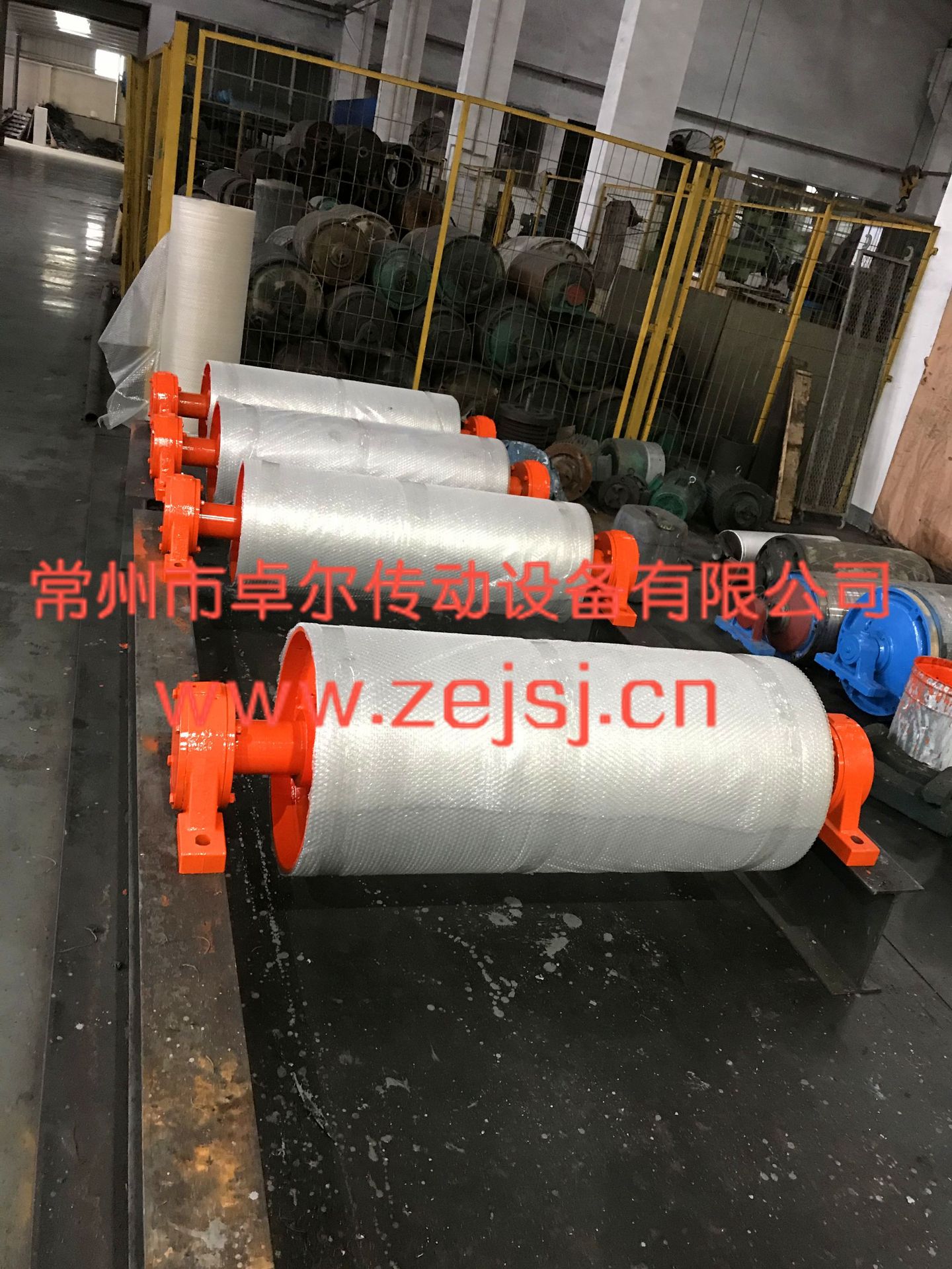 主动从动滚筒包胶输送带用