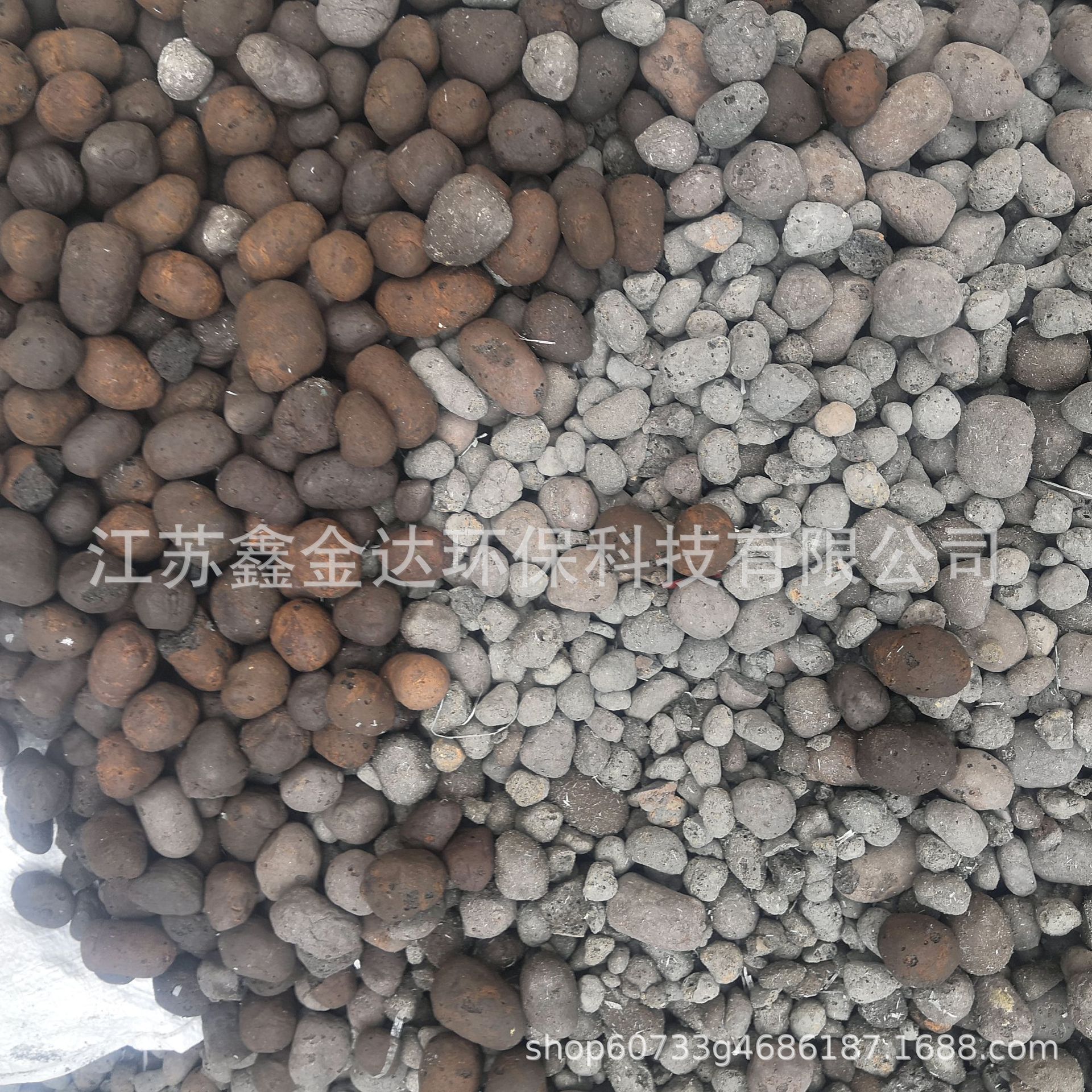 陶粒滤料BAF池专用6-8mm 污水处理滤料陶粒滤料 生物陶粒滤料