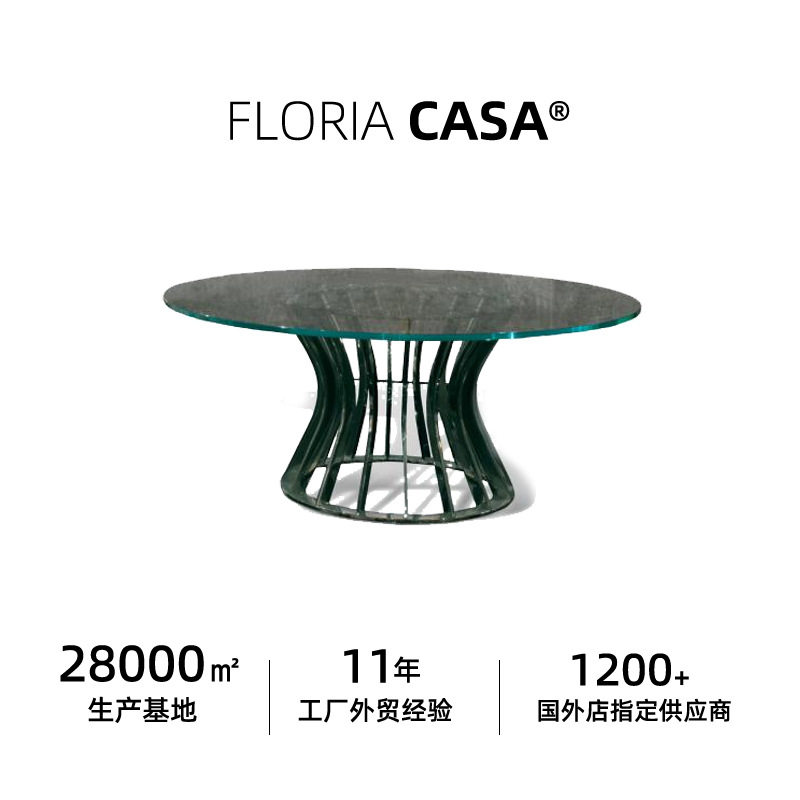 佛山家具工厂原版复刻茶几酒店会所轻奢咖啡桌后现代家具设计师款