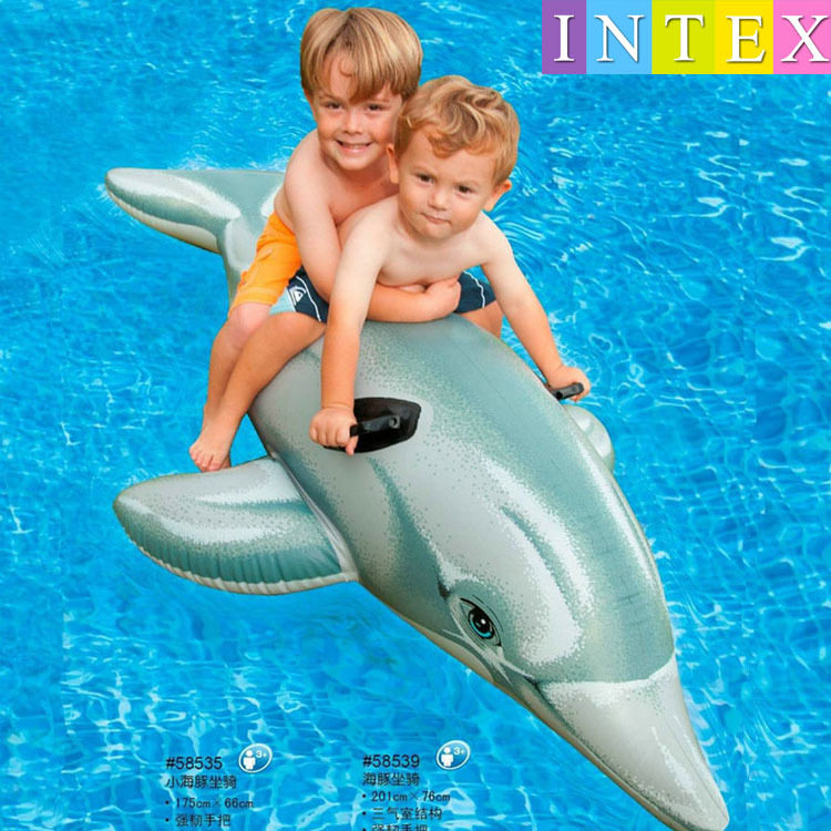 INTEX 58535海豚坐骑 儿童水上坐骑