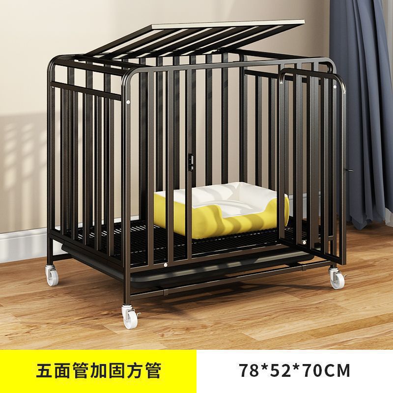 笼子大型犬中型犬加粗狗笼金毛阿拉斯加拉布拉多边牧宠物狗批发