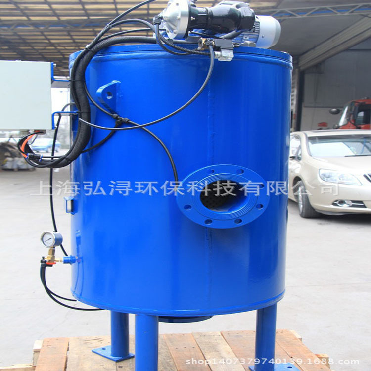 农业灌溉自动反冲洗网式过滤器工业循环水膜前过滤器电动刷式